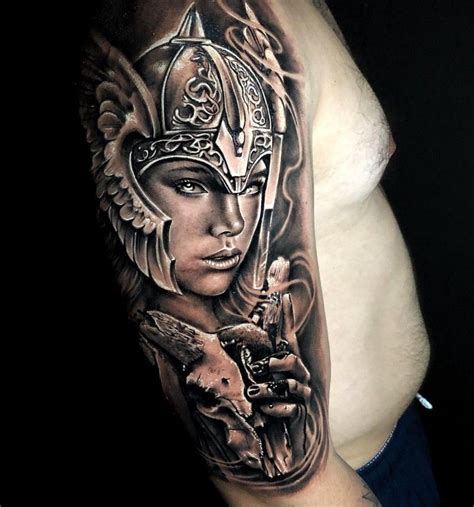 Magnificent Valkyrie Tattoos Ideas And Meaning