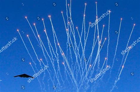 B2 Bomber Whiteman Afb Flies Over Editorial Stock Photo Stock Image