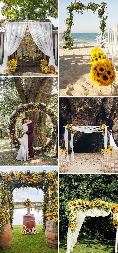 30 Cheerful Sunflower Wedding Ideas For A Rustic Chic Wedding Blog