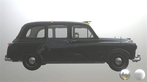 Austin FX4 Taxi 1964 - Daz Content by nerdadantes