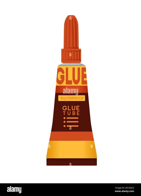 Super Glue For Fast Fix Universal Fast Glue Vector Illustration