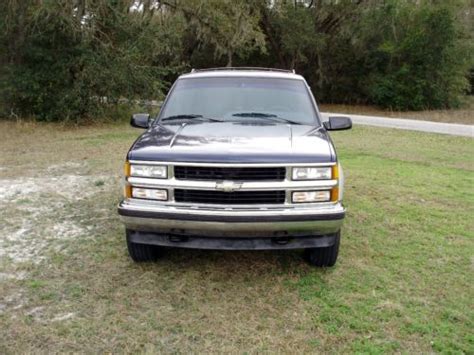 Buy Used 1995 Chevrolet Tahoe Ls 2door 4x4 In Ocala Florida United