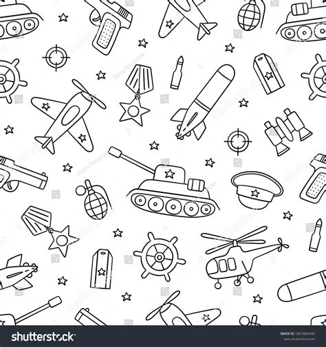 9773 Army Doodles Images Stock Photos And Vectors Shutterstock