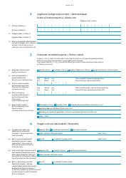 Netherlands Passport Application Form (English/Dutch) - Fill Out, Sign ...