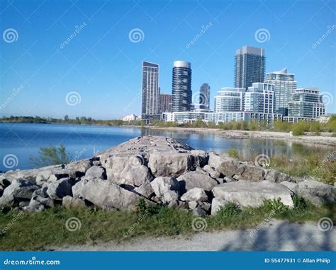 Humber Bay Lake Shore West Pt3 Stock Image Image Of Humber Trails