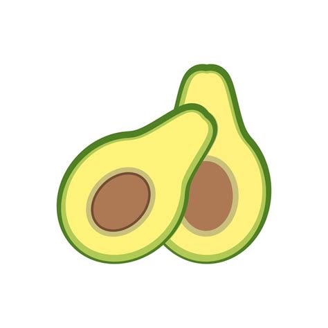 Premium Vector Avocado Icon Design Vector Template