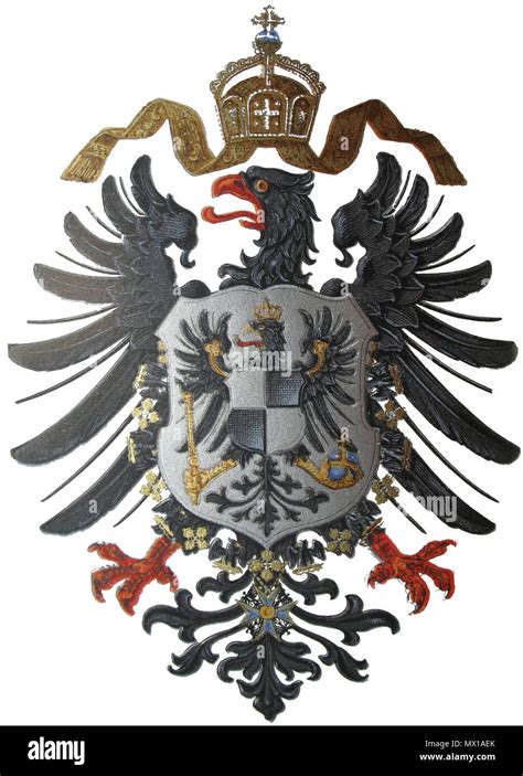 Deutsch Reichsadler Des Preußisch Deutschen Kaiserreiches Ab 1874 English Imperial Eagle Of