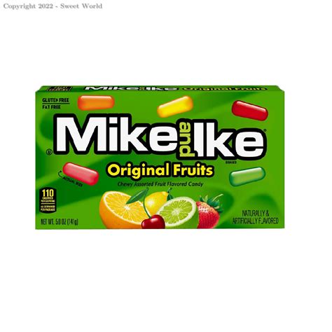 070970471254 Mike And Ike Original Fruits Chewy Assorted Candy 5oz
