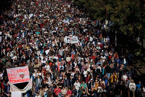 Multitudinaria Manifestación En Madrid En Defensa De La Sanidad Pública Electomanía