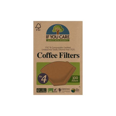 Coffee Filters – No 4, Unbleached – Pantry Goods