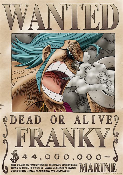 Franky Wanted Wallpapers Wallpaper Cave