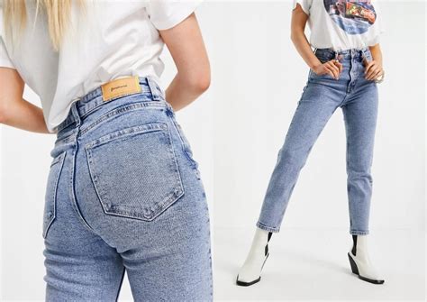 Klasyczne Spodnie Jeansowe Typu Mom Jeans Xxl Oficjalne