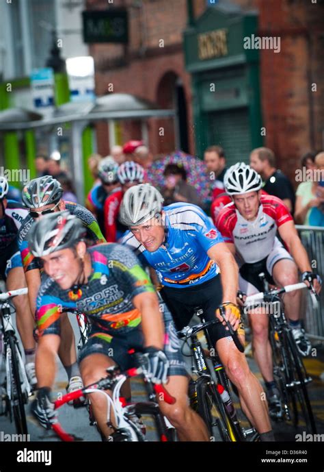 Road Touring Cycle Race UK Stock Photo Alamy