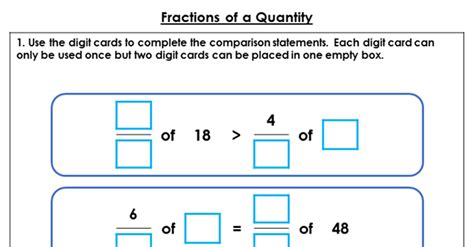 Year 4 Fractions Of A Quantity Lesson Classroom Secrets Classroom Secrets