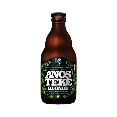 Anosteke Bi Re Blonde Artisanale Des Flandres Bouteille Cl Pas