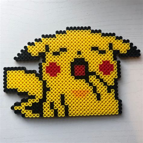 Pichu Pokemon Perler Beads