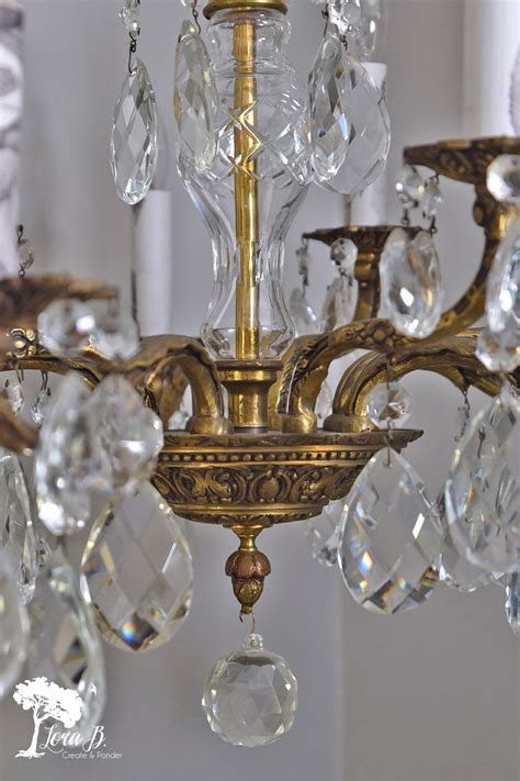 Update A Vintage Chandelier With These 5 Simple Diy Tips Vintage