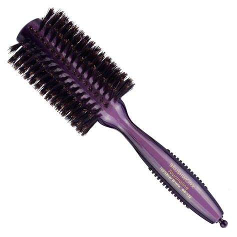 Brushworx Tourmaline Boar Bristle Radial Hair Brush Medium I