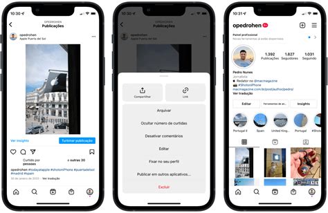 Como Fixar Um Post Ou Reel No Instagram Iphone Macmagazine