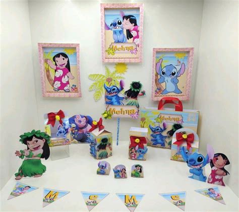 Kit festa só um bolinho lilo e stitch Elo7 Produtos Especiais