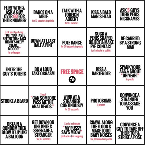 Naughty Hen Party Bingo Hen Party Games Vegas Printable Bingo Cards