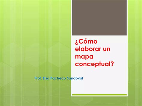 Cómo Elaborar Un Mapa Conceptual Ppt Descarga Gratuita