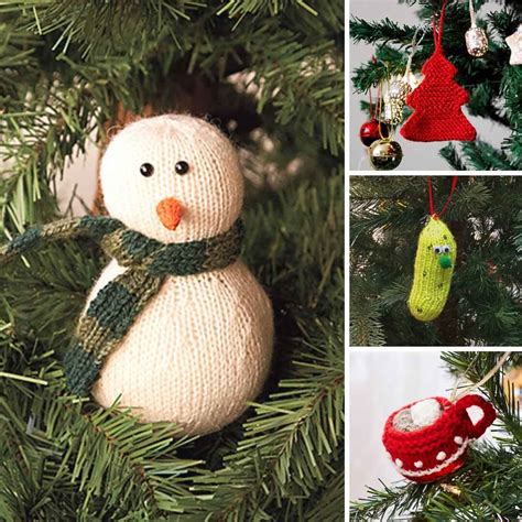 10 Free Christmas Ornament Knitting Patterns — Blognobleknits