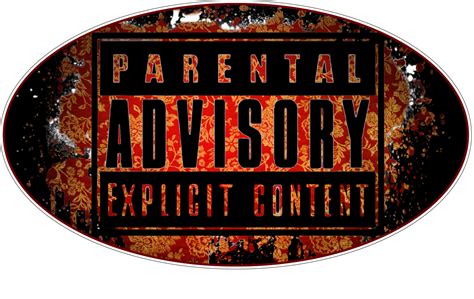 Parental Advisory Logo Red