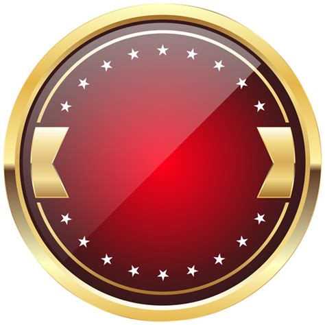 Red Badge Template Png Clip Art Image Art Poster Design Art Images