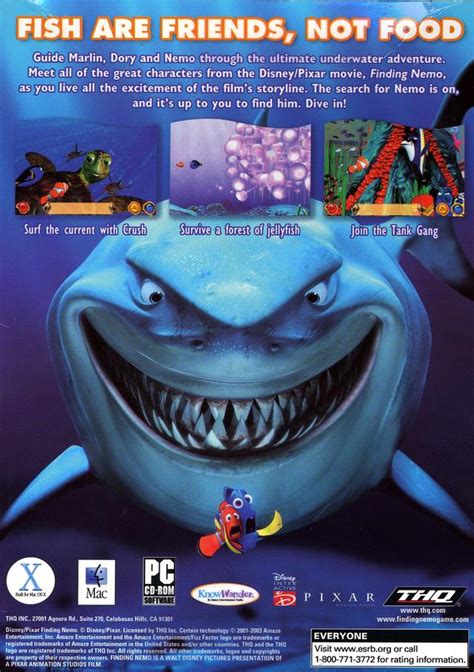 Disney Pixar Finding Nemo Box Shot For PC GameFAQs