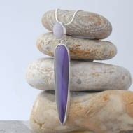 Amethyst And Purple Bowlerite Sterling Silver P Folksy