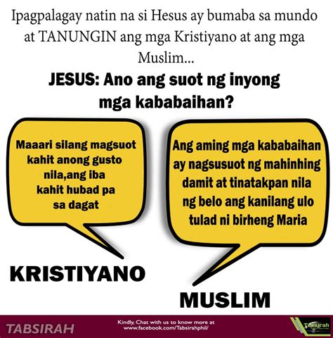 Ang Gawain Ng Islam Ang Tunay Na Relihiyon Tabsirah