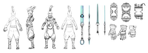 Scott Clayton Character Design Sheet Example 1