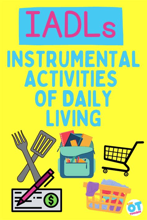 Instrumental Activities Of Daily Living The Ot Toolbox In 2024