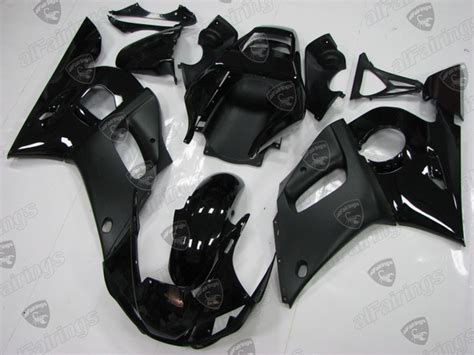 1999 2000 2001 2002 Yamaha Yzf R6 Black Fairing Kit Alfairings