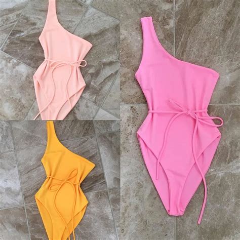 2018 New Sexy One Piece Swimsuit Summer Beach Lace One Piece Swimsuit