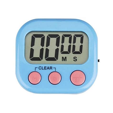 Timer Digital Temporizador de Cozinha Contagem Regressiva Cronômetro