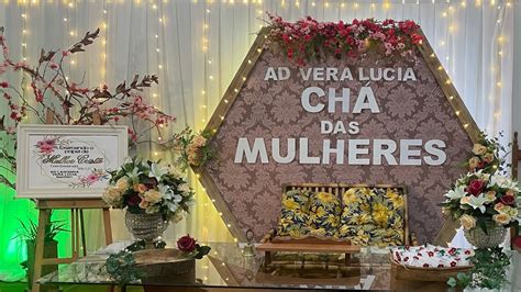 Decoração para Chá de Mulheres AD VERA LUCIA YouTube