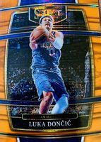 Luka Doncic Select Concourse Fotl Neon Orange Pulsar Psa