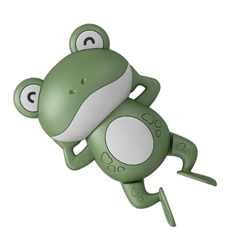Little Frog Bath Toy Baby Bathroom Wind Up Wind Up Floating Toy