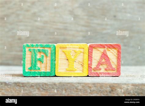 Fya Alphabet Hi Res Stock Photography And Images Alamy