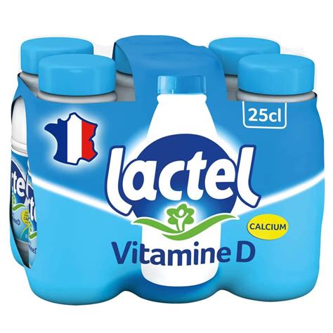 Three Bottles Of Lactel Vitamin Drink