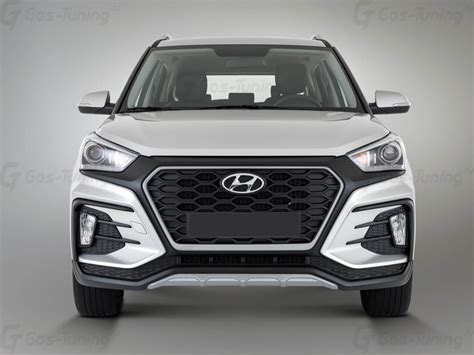 Передний бампер Хендай Крета / Hyundai Creta / IX25 - ГОС-Тюнинг