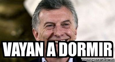 Meme Personalizado Vayan A Dormir