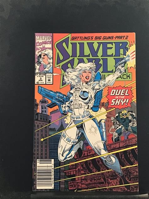 Silver Sable And The Wild Pack Newsstand Edition Comic