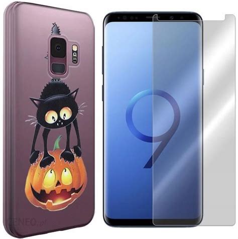 Etui Do Samsung Galaxy S9 Sm G960 Black Cat Szkło Etui Na Telefon