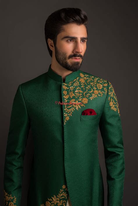 Mens Wear Mehndi Collection Shop Online Buy Pakistani Fashion