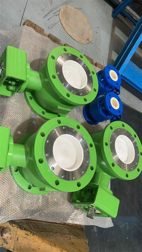 Ceramic Lined C Type Ball Valve Delivered To France User Fuvalve