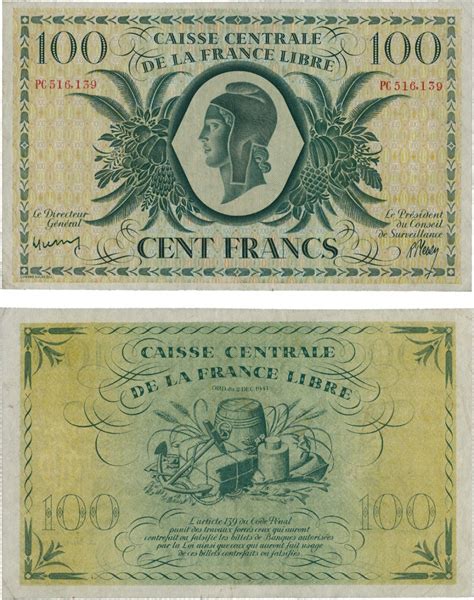 Banknotes Rest Of The World French Equatorial Africa