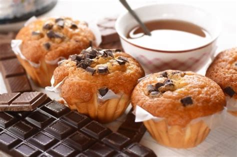 Muffin Alla Panna Montata Con Cioccolato Fondente Fidelity Cucina